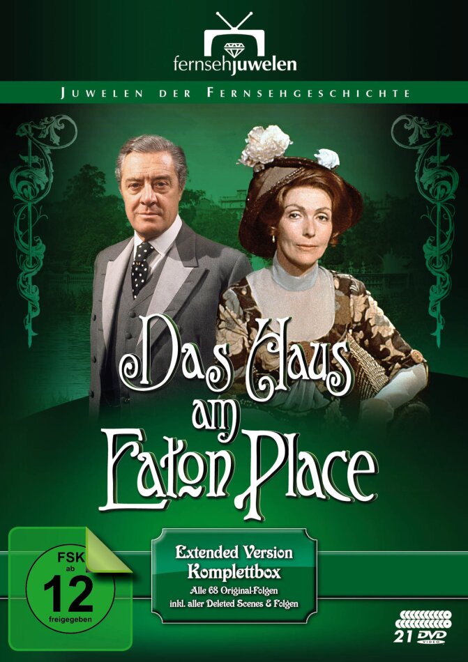 Das Haus am Eaton Place - Komplettbox Fernsehjuwelen, Extended Edition, 21 DVDs