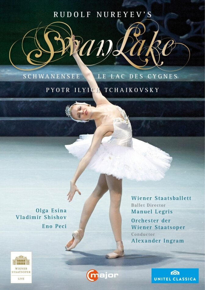 Wiener Staatsballett, Wiener Staatsoper & Alexander Ingram - Tchaikovsky - Swan Lake - Nureyev's Swan Lake C-Major, Unitel Classica