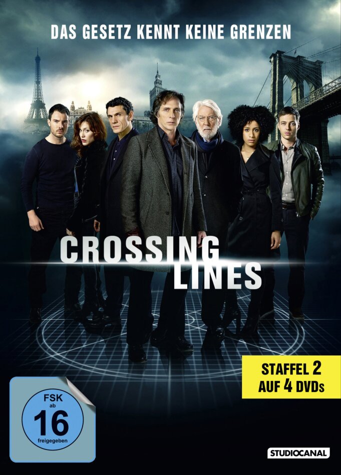 Crossing Lines - Staffel 2 4 DVDs