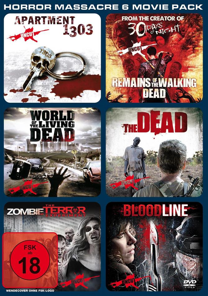 Horror Massacre 6 Movie Pack 2 DVDs