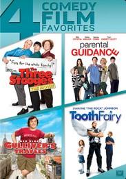 The Three Stooges / Parental Guidance / Gulliver's Travels / Tooth Fairy - 4 Comedy Film Favorites 4 DVDs