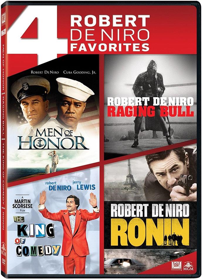 Men of Honor / Raging Bull / The King of Comedy / Ronin - 4 Robert De Niro Favorites 4 DVDs