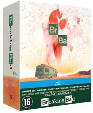 Breaking Bad - Saisons 1-5.2 - Intégrale de la série Édition Limitée, Steelbook, 15 Blu-ray