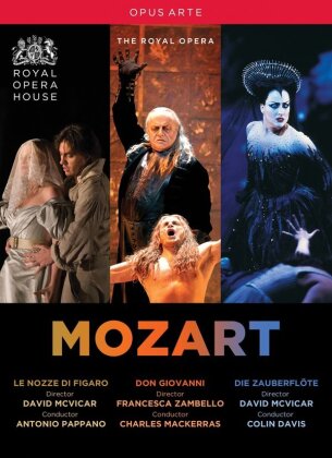 Orchestra of the Royal Opera House - Mozart - Don Giovanni / Die Zauberfl&ouml;te / Le nozze di Figaro (Opus Arte, 5 DVDs)