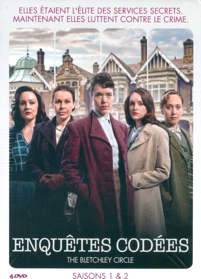 Enquêtes codées - Saisons 1 & 2 Box, 4 DVDs