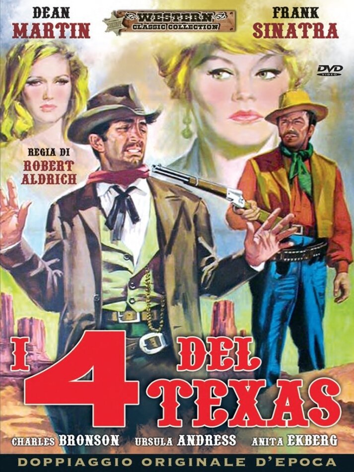I 4 del Texas (1963) Western Classic Collection, Doppiaggio Originale d'Epoca