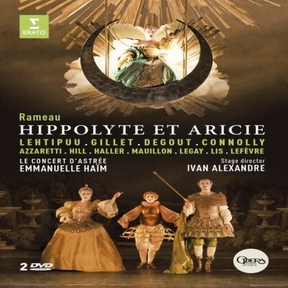 Le Concert D&rsquo;Astr&eacute;e, Emmanuelle Haim & Topi Lehtipuu - Rameau - Hippolyte et Aricie (Erato, 2 DVDs)
