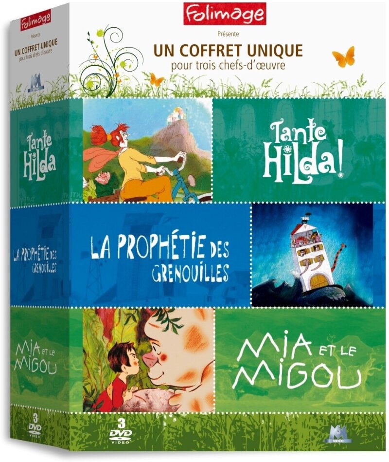 Tante Hilda / La prophétie des grenouilles / Mia et le Migou 3 DVDs
