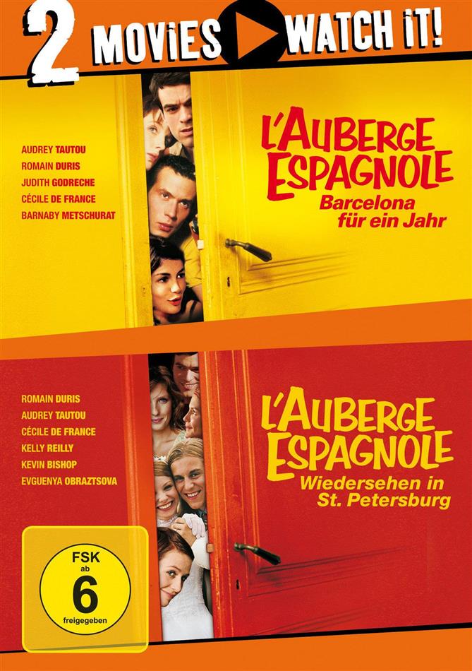 L'Auberge Espagnole 1 & 2 (2002) Neuauflage, 2 DVDs