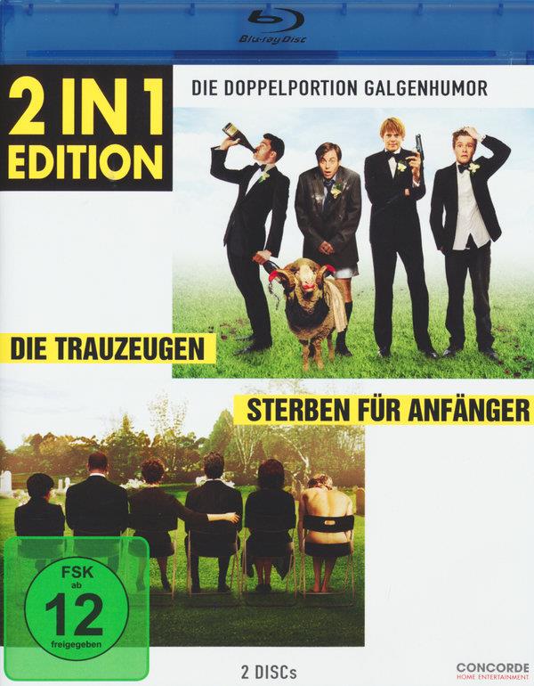 Die Trauzeugen / Sterben für Anfänger 2 in 1 Edition, 2 Blu-rays