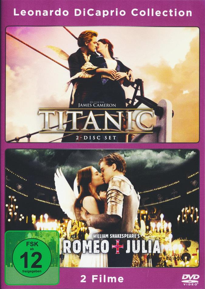 Leonardo Di Caprio Collection - Titanic / Romeo und Julia 3 DVDs