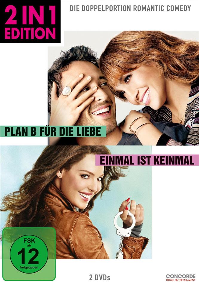 Plan B für die Liebe / Einmal ist keinmal 2 in 1 Edition, 2 DVDs