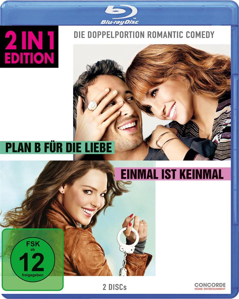 Plan B für die Liebe / Einmal ist keinmal 2 in 1 Edition, 2 Blu-rays