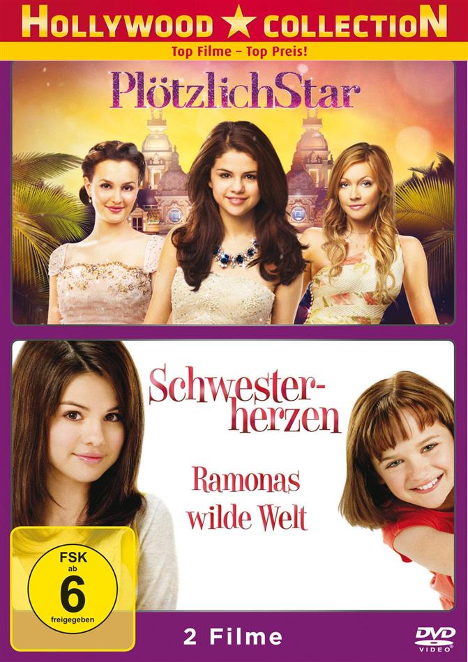 Selena Gomez Collection - Plötzlich Star! / Schwesterherzen - Ramonas wilde Welt 2 DVDs