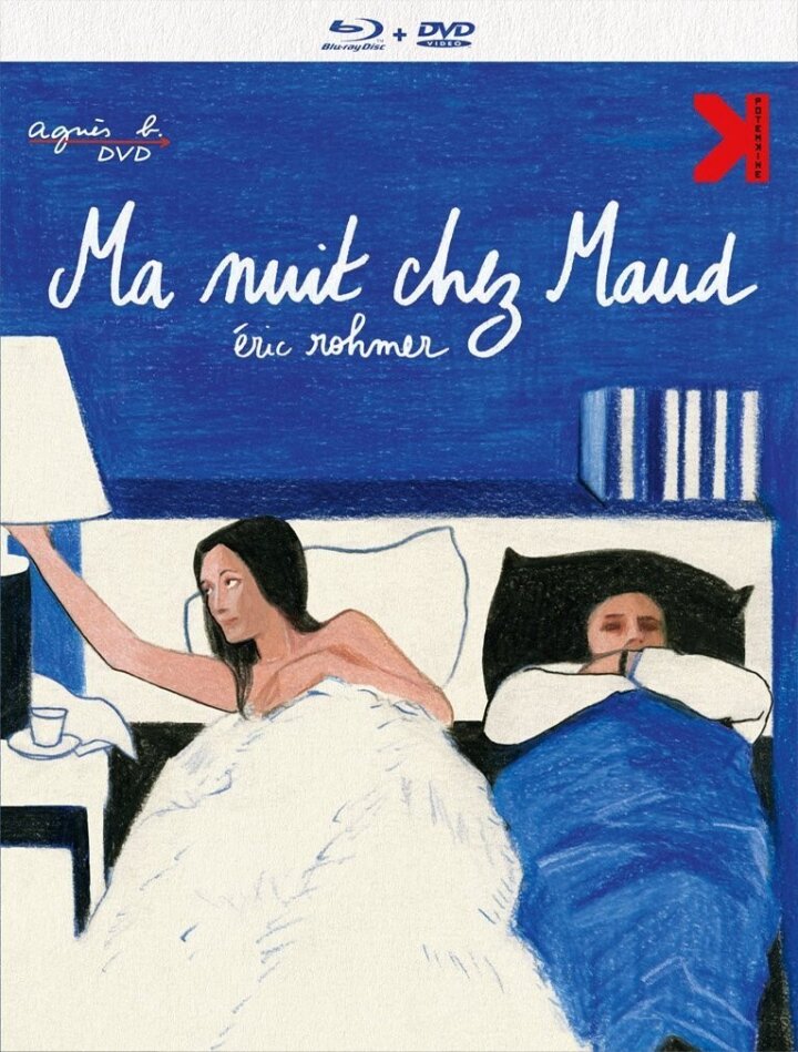 Ma nuit chez Maud (1969) s/w, Blu-ray + DVD