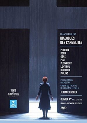 Th&eacute;&acirc;tre Des Champs-Elys&eacute;es, J&eacute;r&eacute;mie Rhorer & Sophie Koch - Poulenc - Dialogues des Carm&eacute;lites (Erato, 2 DVDs)