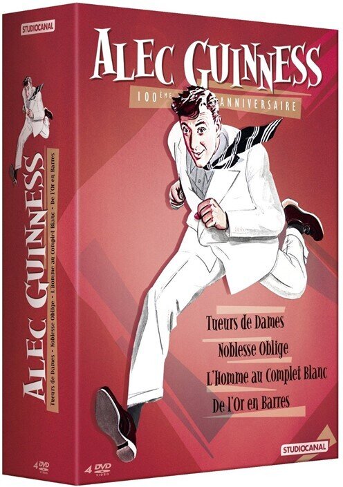 Alec Guinness - Tueurs de dames / Noblesse oblige / L'homme au complet blanc / De l'or en barres 4 DVD