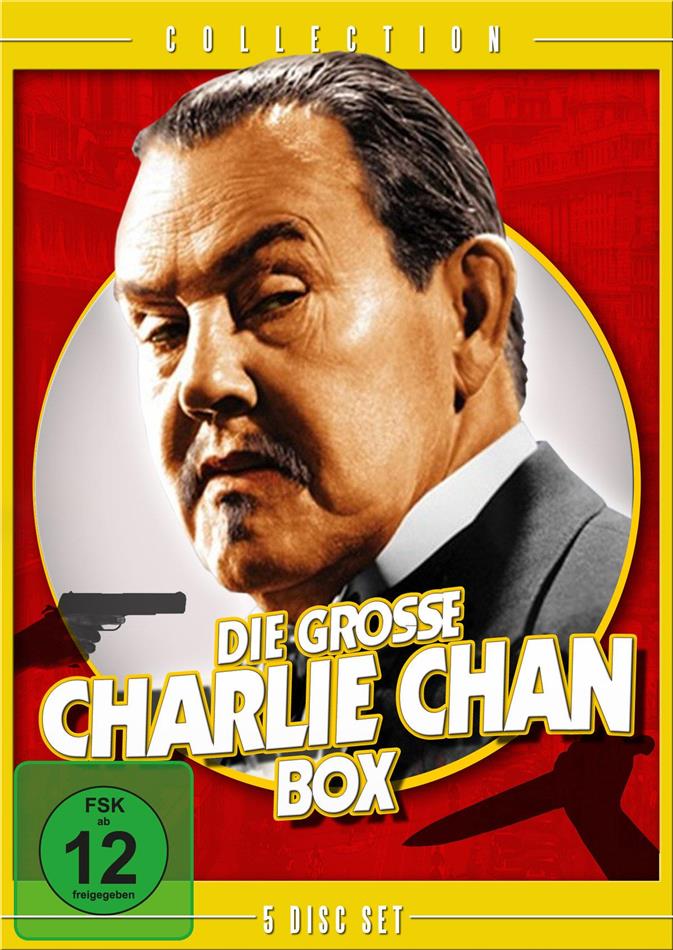 Charlie Chan - Die grosse Charlie Chan Box s/w, 5 DVDs