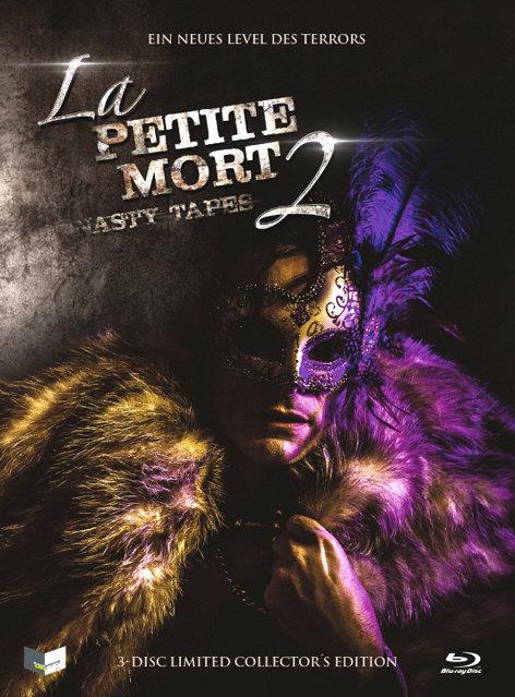 La Petite Mort 2 - Nasty Tapes (2014) Cover B, Collector's Edition, Limited Edition, Mediabook, Uncut, Blu-ray + DVD + CD