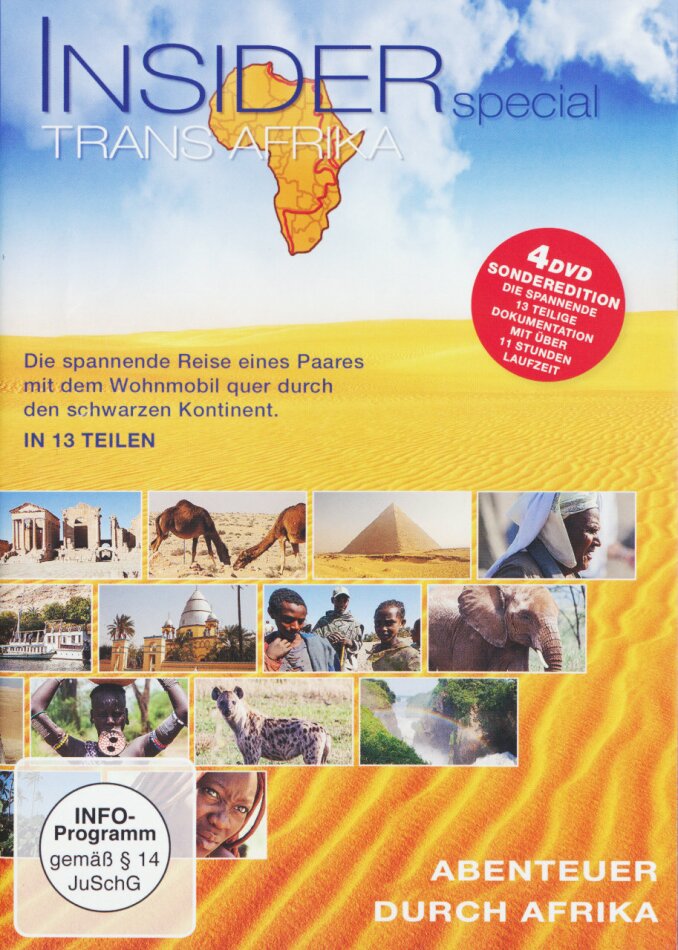Insider Special - Trans Afrika 4 DVDs