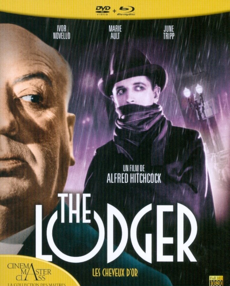 The Lodger - Les cheveux d'or (1927) Cinema Master Class, n/b, Blu-ray + DVD