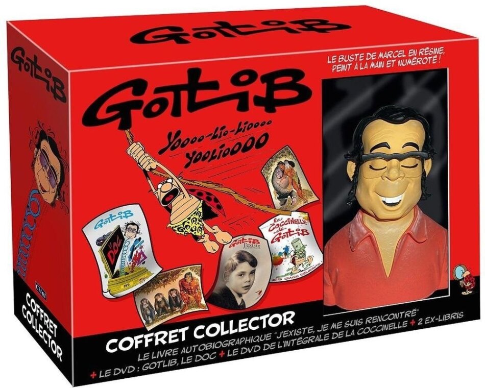 Gotlib - Le Doc / La Coccinelle de Gotlib (Coffret Collector 2 DVD + 1 Livre + 1 Buste)