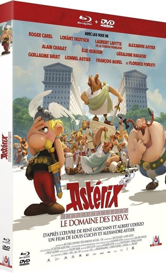 Astérix - Le Domaine des Dieux (2014) Blu-ray + DVD
