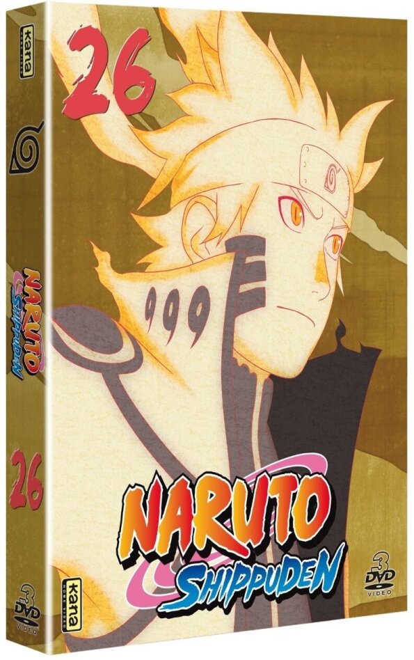 Naruto Shippuden - Vol. 26 3 DVD