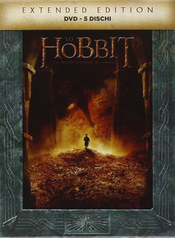 Lo Hobbit 2 - La desolazione di Smaug (2013) Extended Edition, 5 DVDs