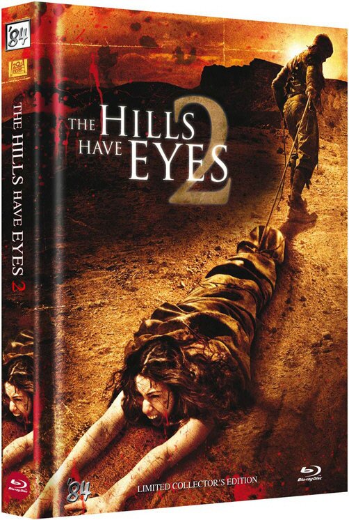 The hills have eyes 2 (2007) Cover B, Collector's Edition, Limited Edition, Uncut, Blu-ray + DVD