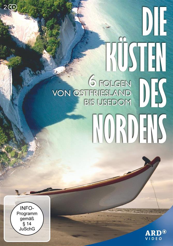 Die Küsten des Nordens - 6 Folgen von Ostfriesland bis Usedom 2 DVDs