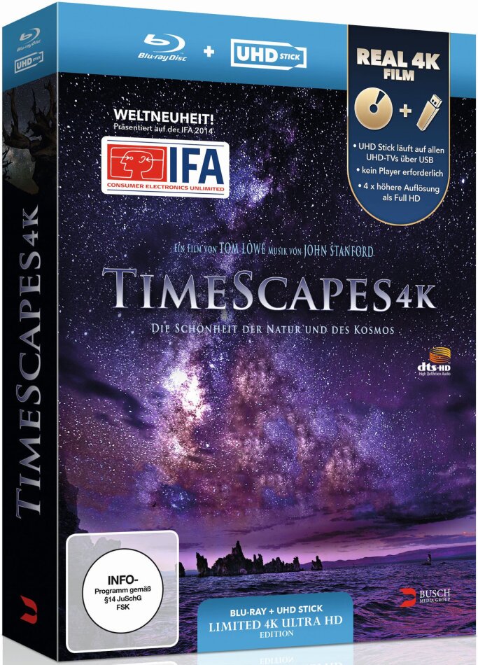 TimeScapes - (Limited Edition: UHD Stick in Real 4K + Blu-ray)