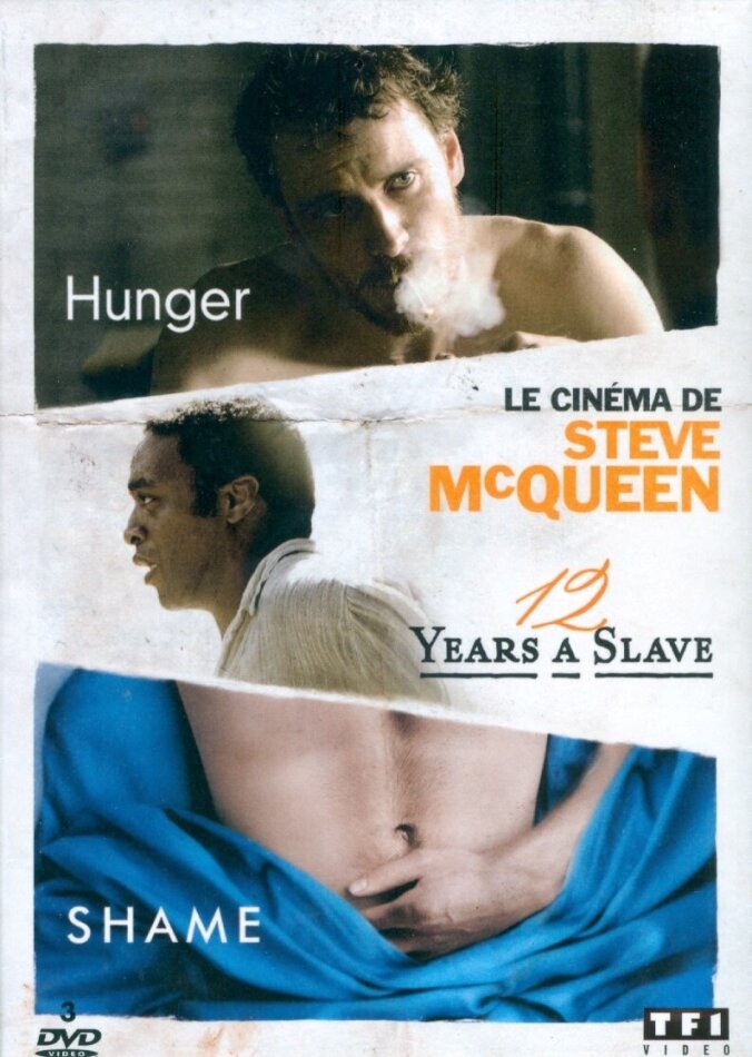 Le Cinéma de Steve McQueen - Hunger / 12 Years a Slave / Shame 3 DVDs