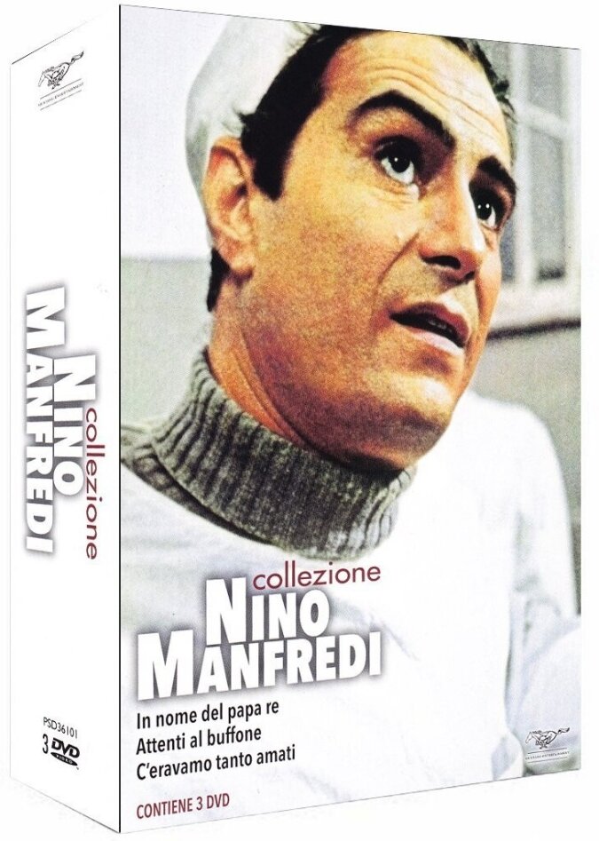 Collezione Nino Manfredi - In nome del Papa Re / Attenti al buffone / C'eravamo tanto amati 3 DVDs