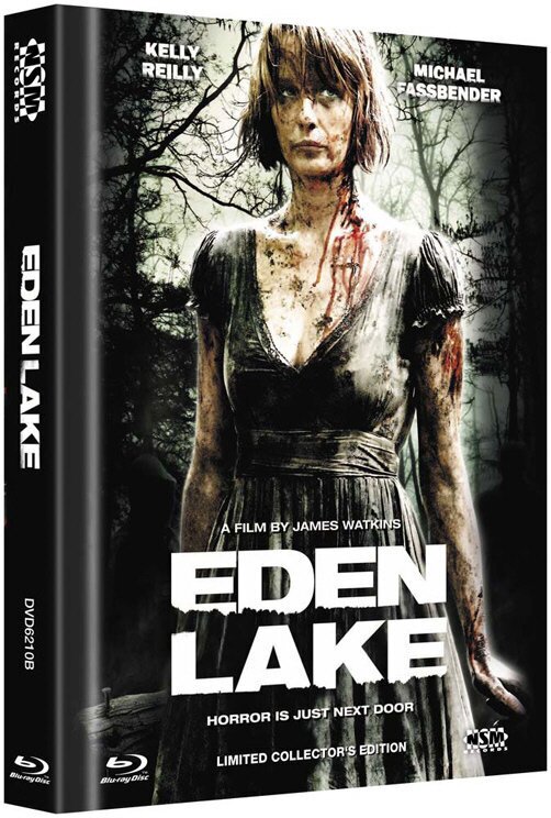 Eden Lake (2008) Cover B, Collector's Edition, Limited Edition, Mediabook, Uncut, Blu-ray + DVD