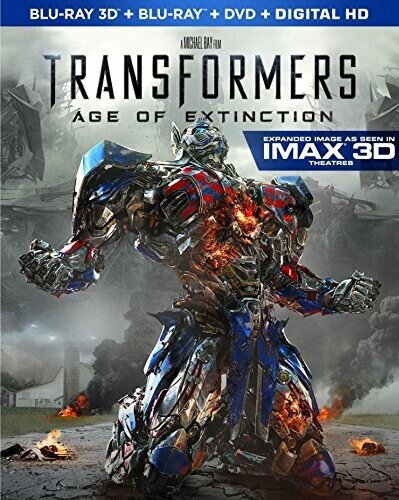 Transformers 4 - Age of Extinction (2014) Blu-ray 3D (+2D) + Blu-ray + DVD