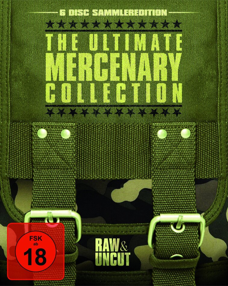 The Ultimate Mercenary Collection - (Raw & Uncut) 6 Blu-rays