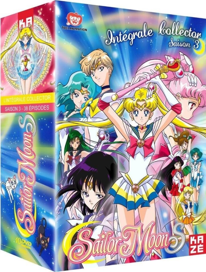 Sailor Moon S - Saison 3 - Intégrale Édition Collector, 10 DVD