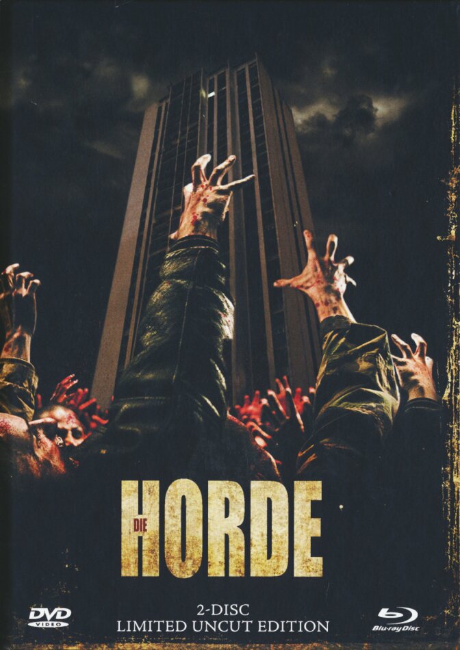 Die Horde (2009) - Cover B (2009) Limited Edition, Uncut, Blu-ray + DVD