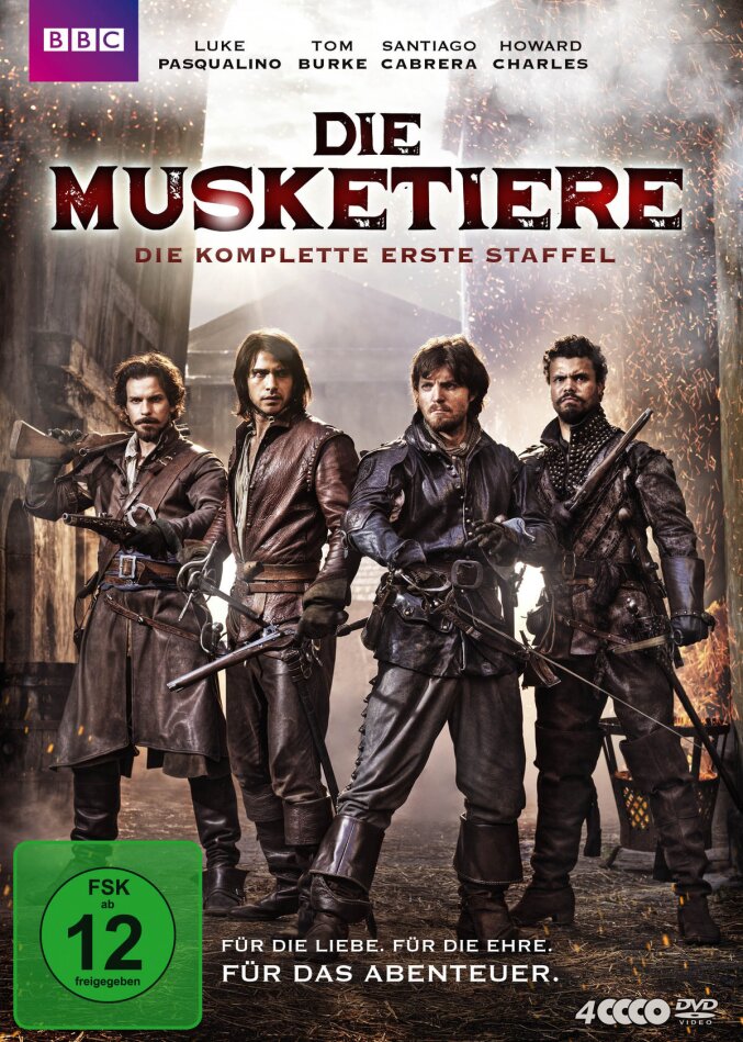 Die Musketiere - Staffel 1 4 DVDs