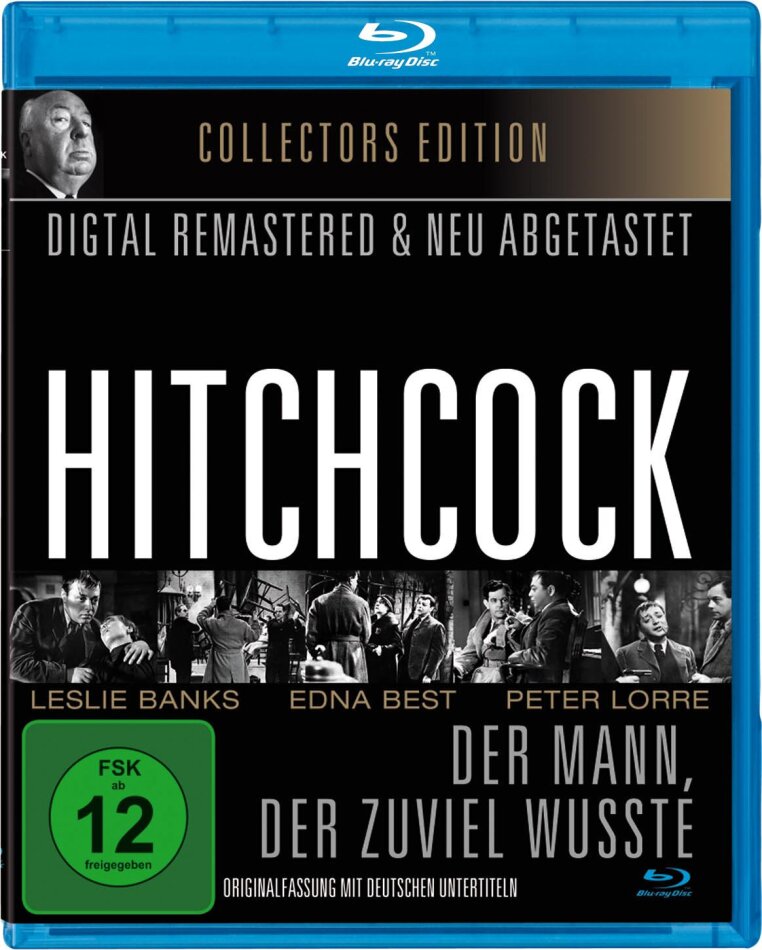 Der Mann, der zuviel wusste (1934) s/w, Collector's Edition, Remastered