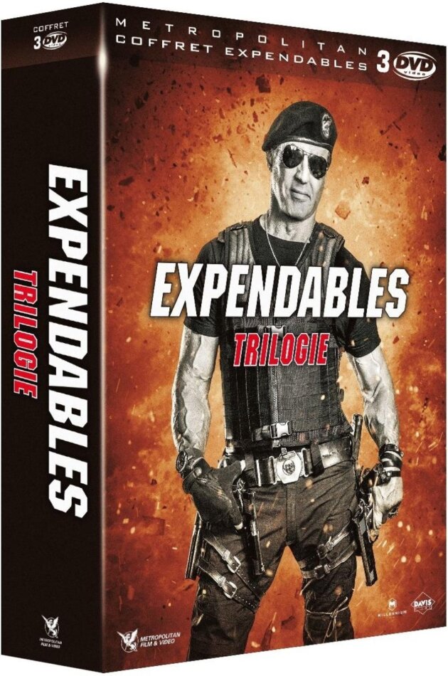 Expendables 1-3 - Trilogie 3 DVD