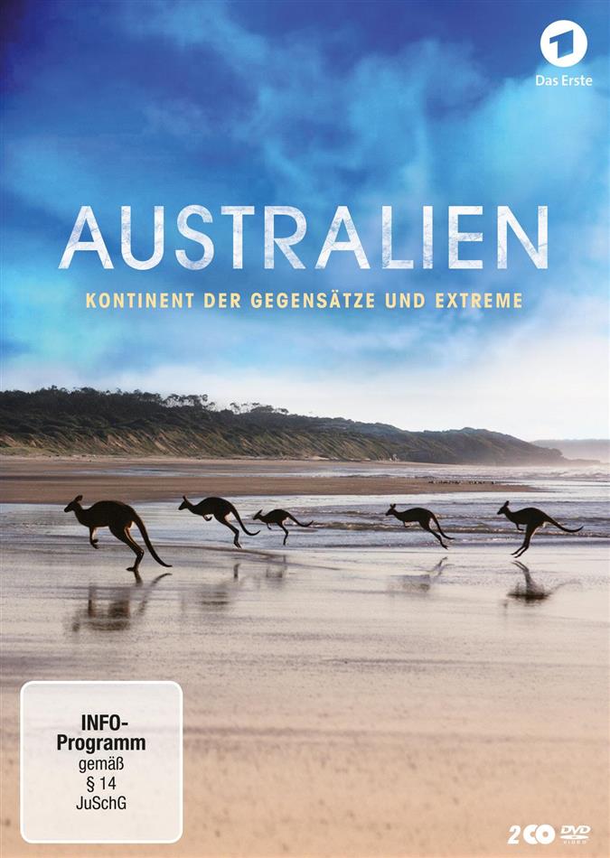 Australien - Kontinet der Gegensätze und Extreme 2 DVDs
