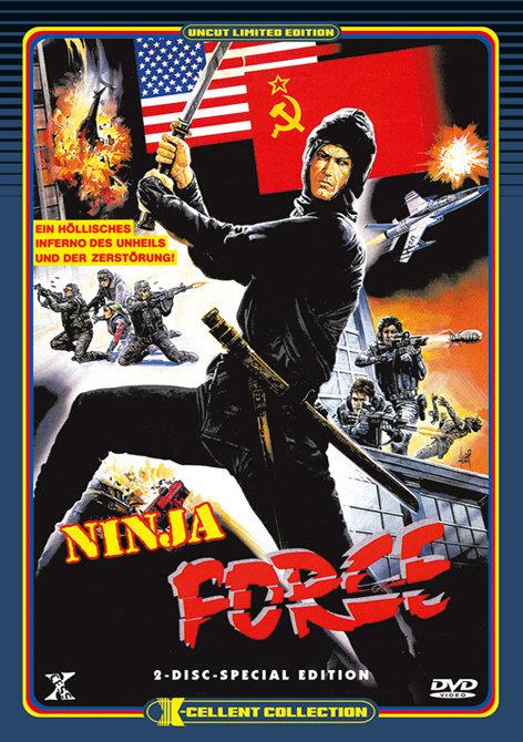 Ninja Force (1984) X-cellent Collection, Limited Edition, Special Edition, Uncut, 2 DVDs