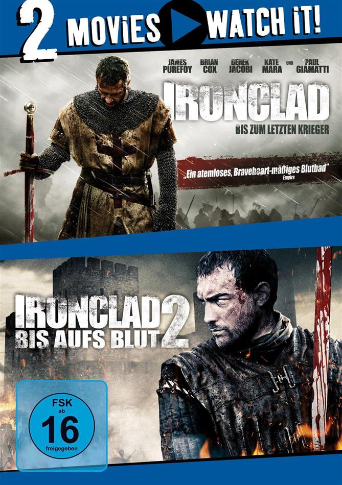 Ironclad (2011) / Ironclad 2 (2014) 2 DVDs