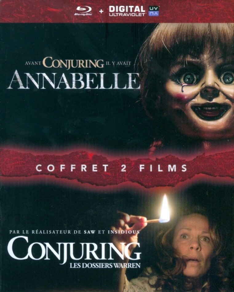 Annabelle (2014) / Conjuring (2013) Box, 2 Blu-rays
