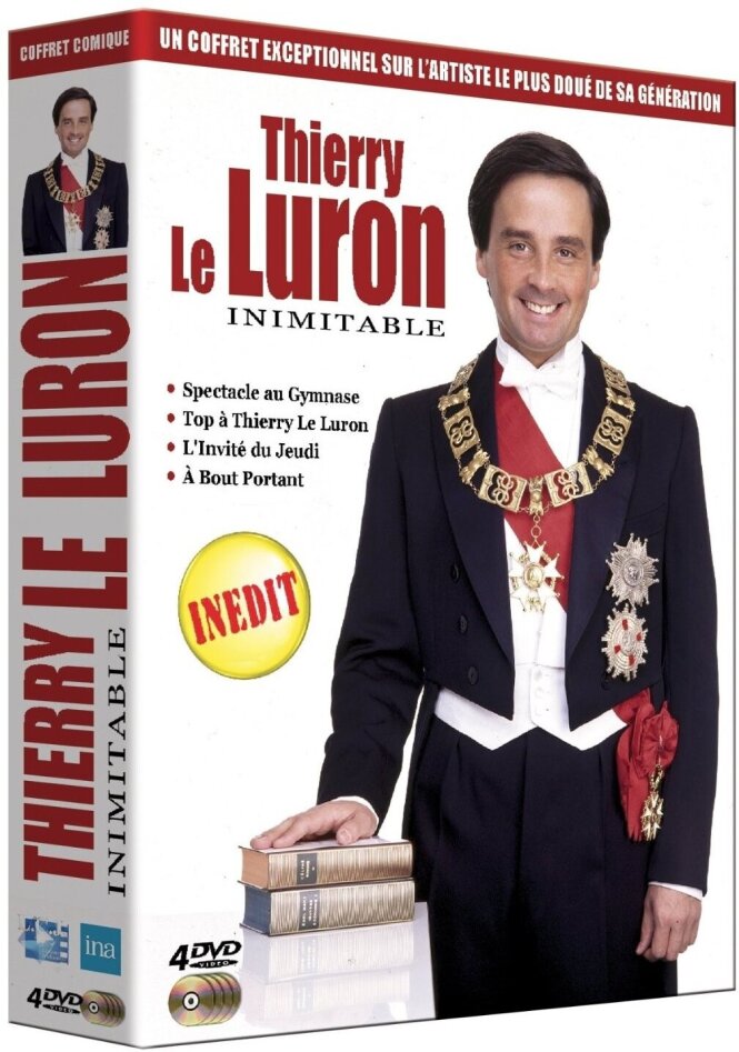 Thierry Le Luron - Inimitable 4 DVDs