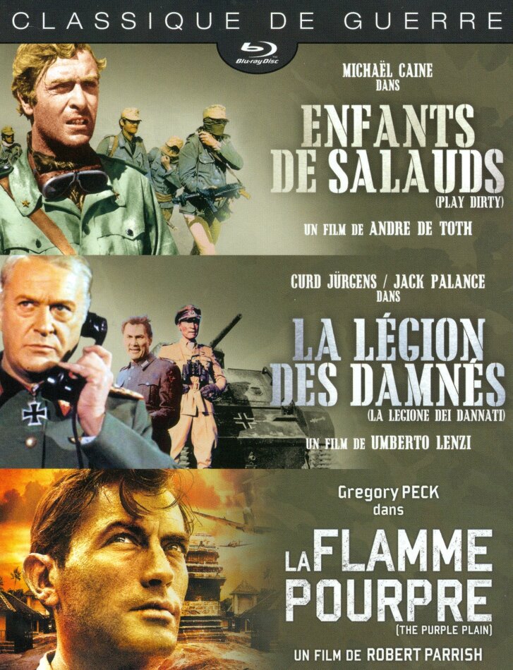 Enfants de salauds / La légion des damnés / La flamme pourpre 3 Blu-ray
