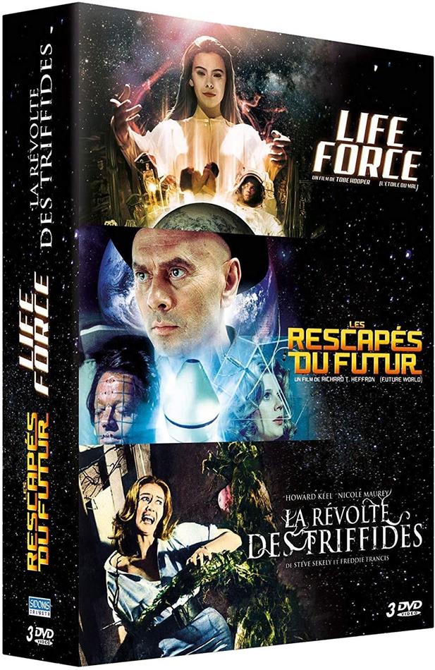 Lifeforce / Les rescapés du futur / La révolte des Triffides 3 DVDs