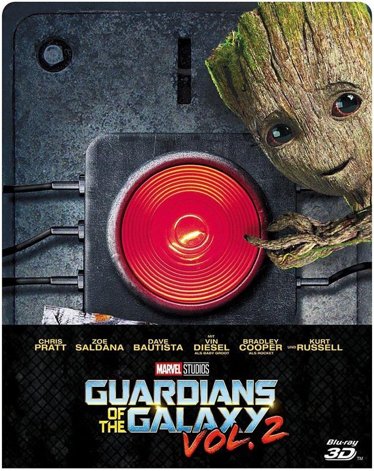 Guardians of the Galaxy - Vol. 2 (2017) Limited Edition, Steelbook, Blu-ray 3D + Blu-ray